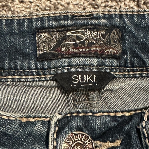 Silver Suki Boot Cut Blue Jeans Size 29 - Picture 5 of 6